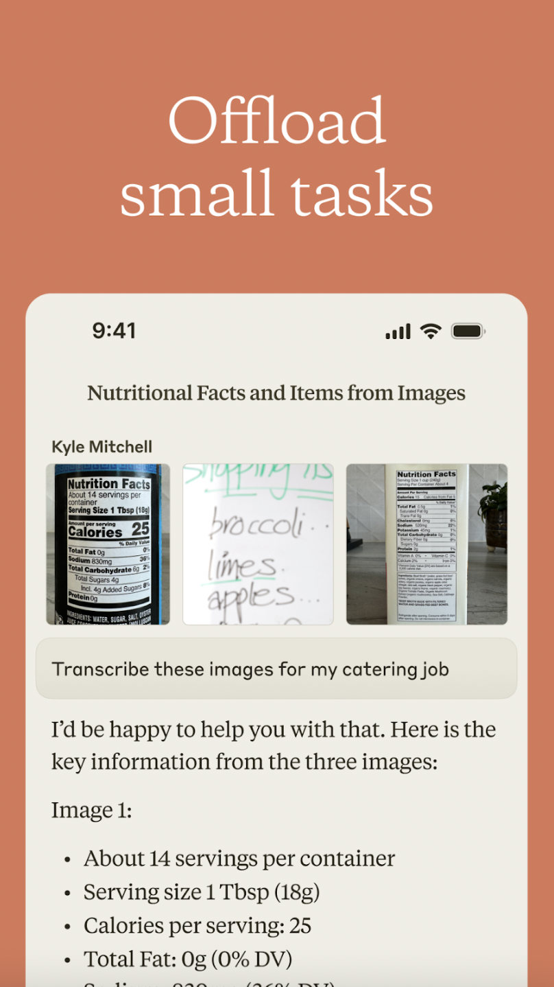 Claude para iOS - La asistente oficial de inteligencia artificial de Anthropic, en tu bolsillo trasero media 6
