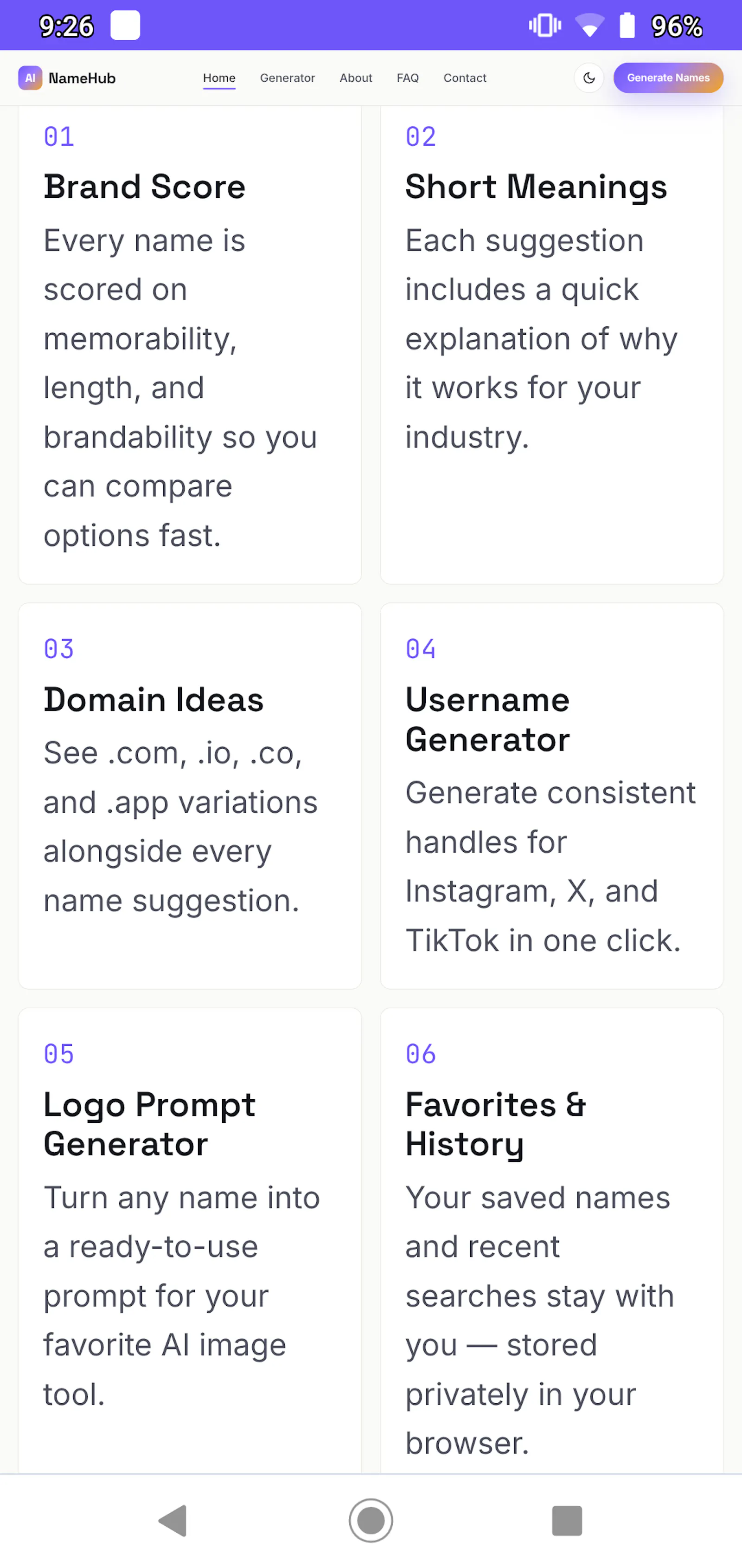 NameHub screenshot 4