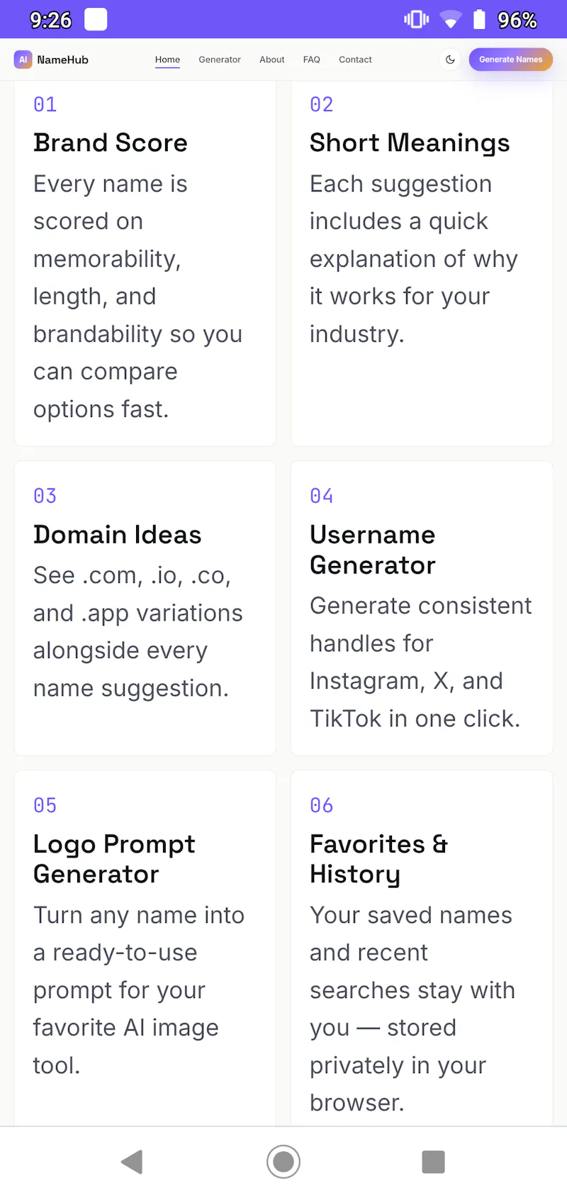 NameHub screenshot 4