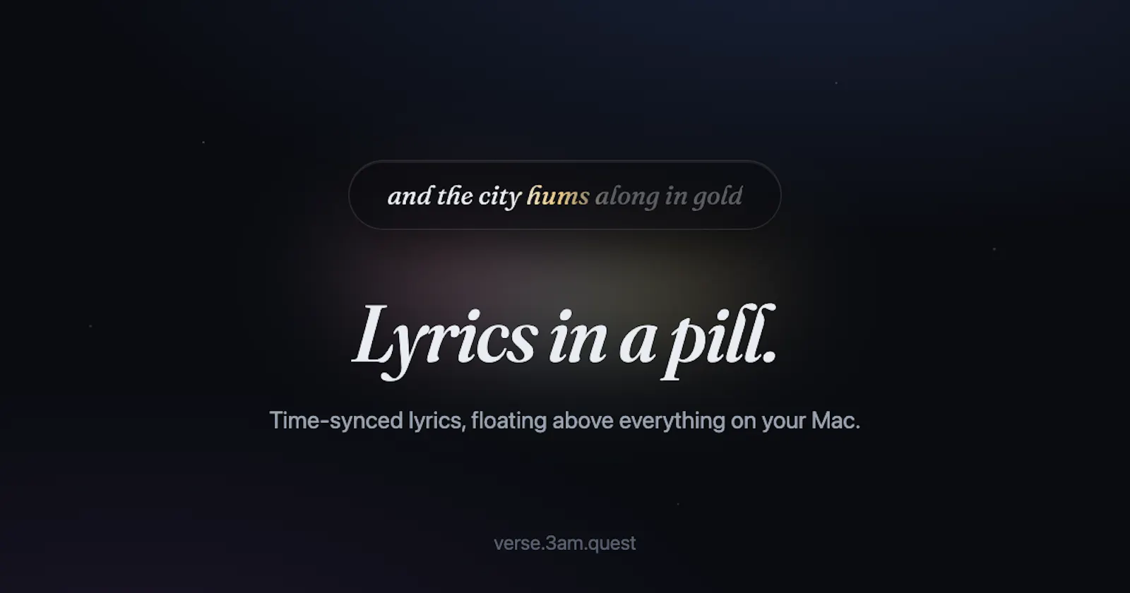 Verse screenshot 1