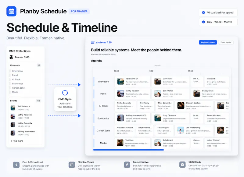Planby For Framer screenshot 3