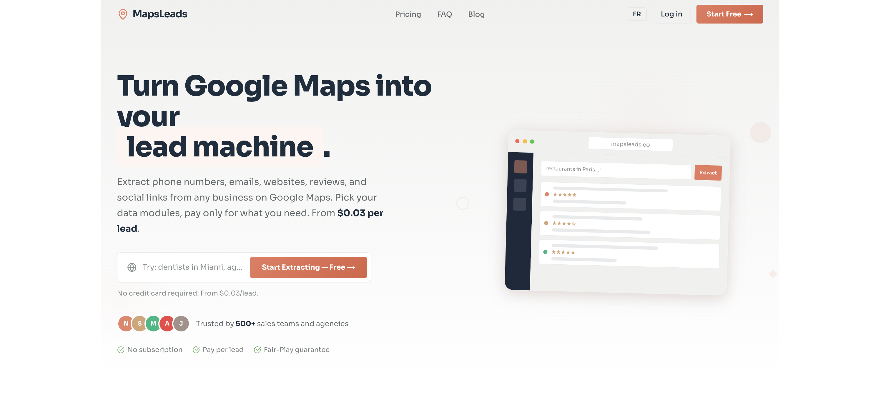 MapsLeads | B2B lead generation gallery image