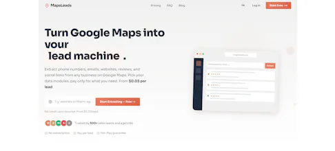 MapsLeads | B2B lead generation gallery image
