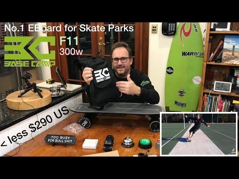 BASE CAMP® F11 ELECTRIC SKATEBOARD  gallery image