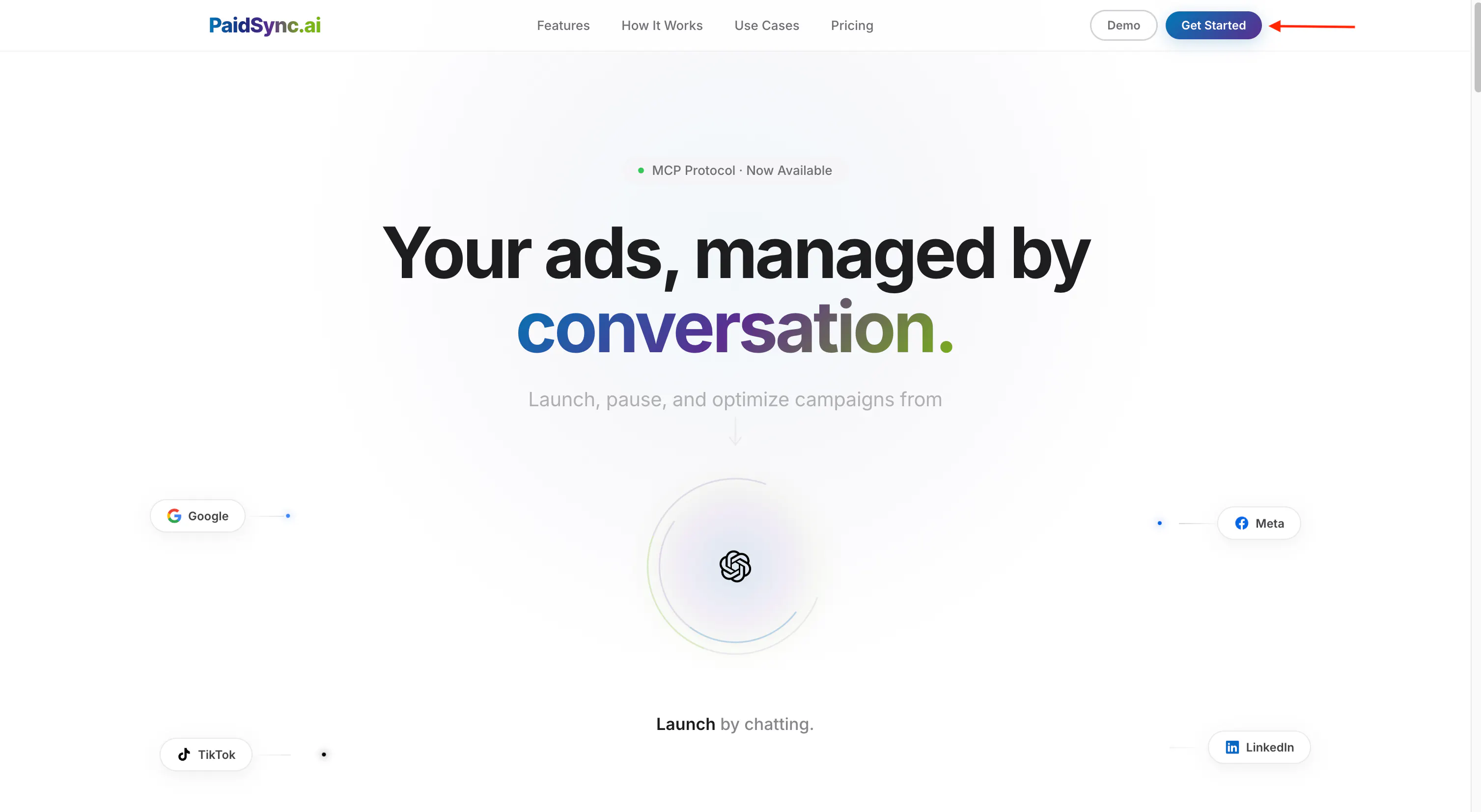 PaidSync.ai 제품 배너
