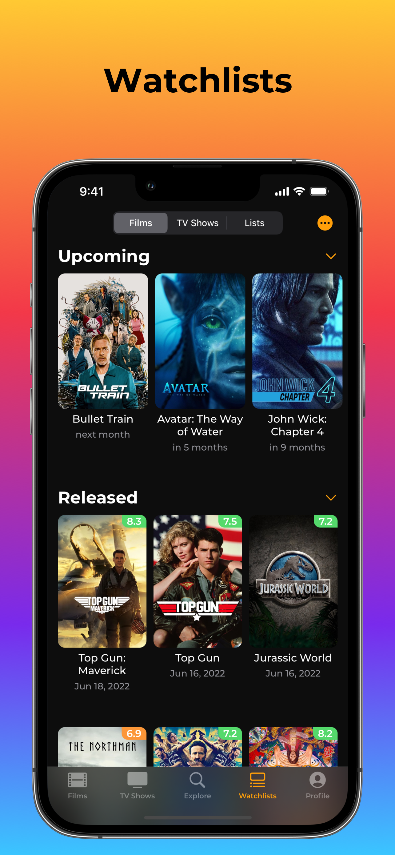 FilmNoir: Film & TV Show Tracker media 5