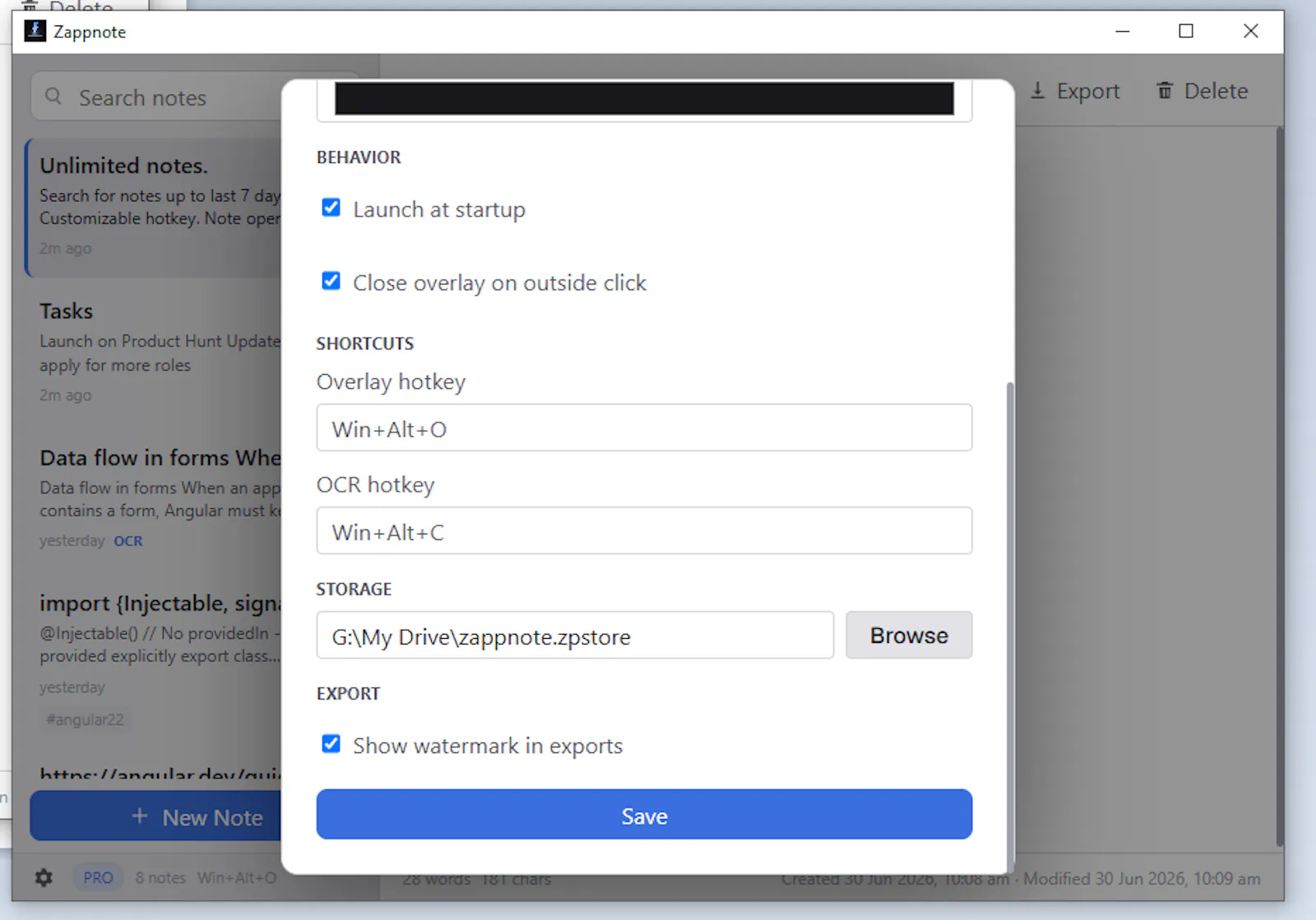 Zapp Note - Quick, Free & Offline notes screenshot 5