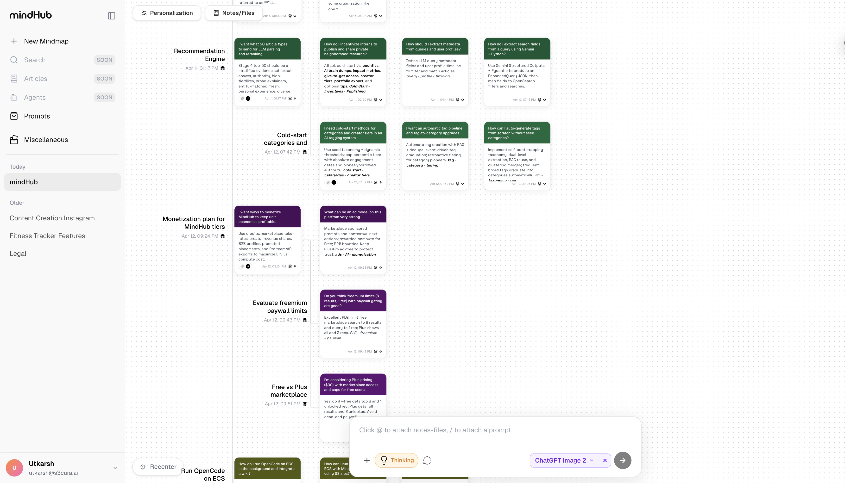 MindHub screenshot 2