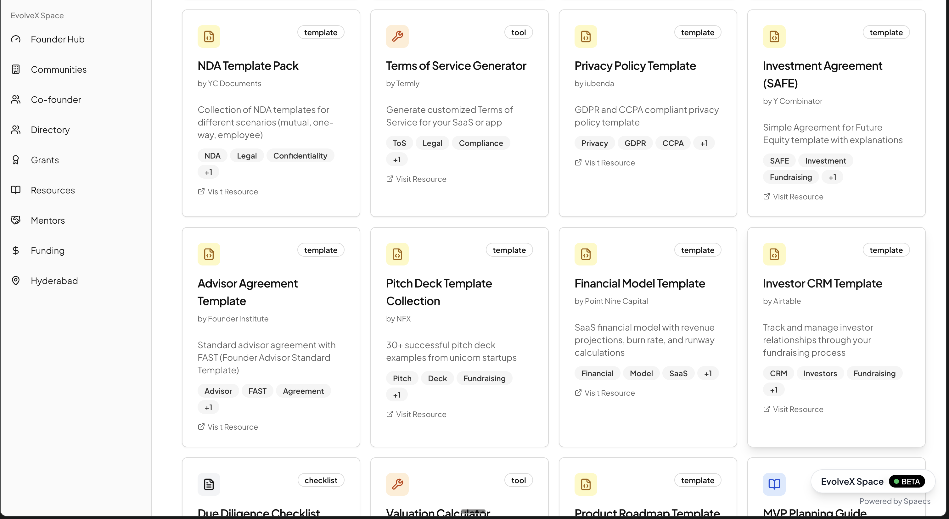 EvolveX Space for Founders gallery image