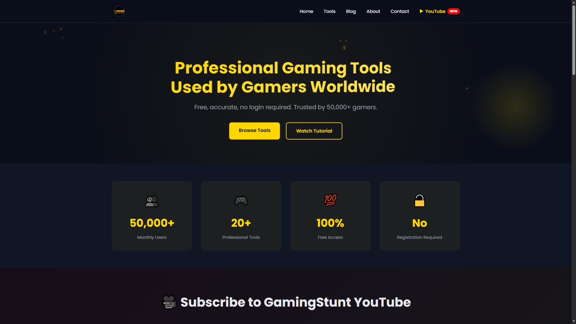 Free Gaming Tools & Calculators gallery image