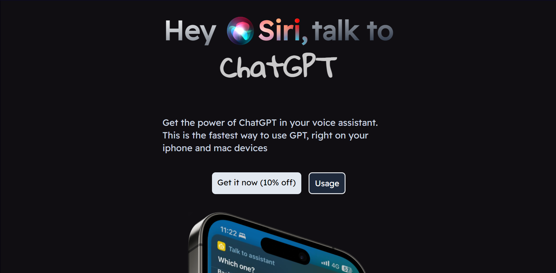 AI와 대화하십시오 - Apple 장치에서 GPT3 핸즈프리를 사용하는 가장 빠른 방법 미디어 2