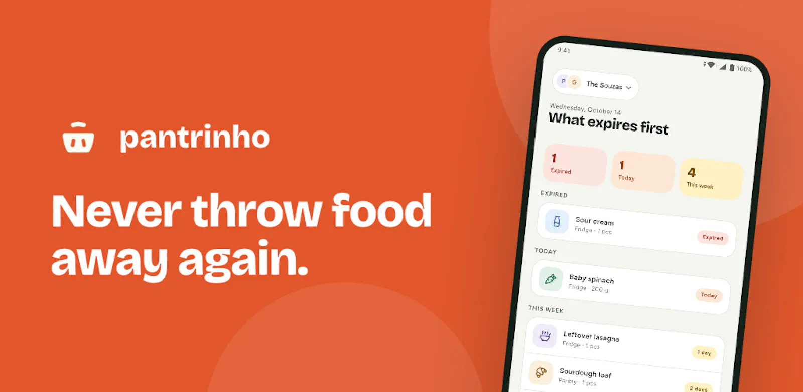 Pantrinho — Pantry in your pocket screenshot 1