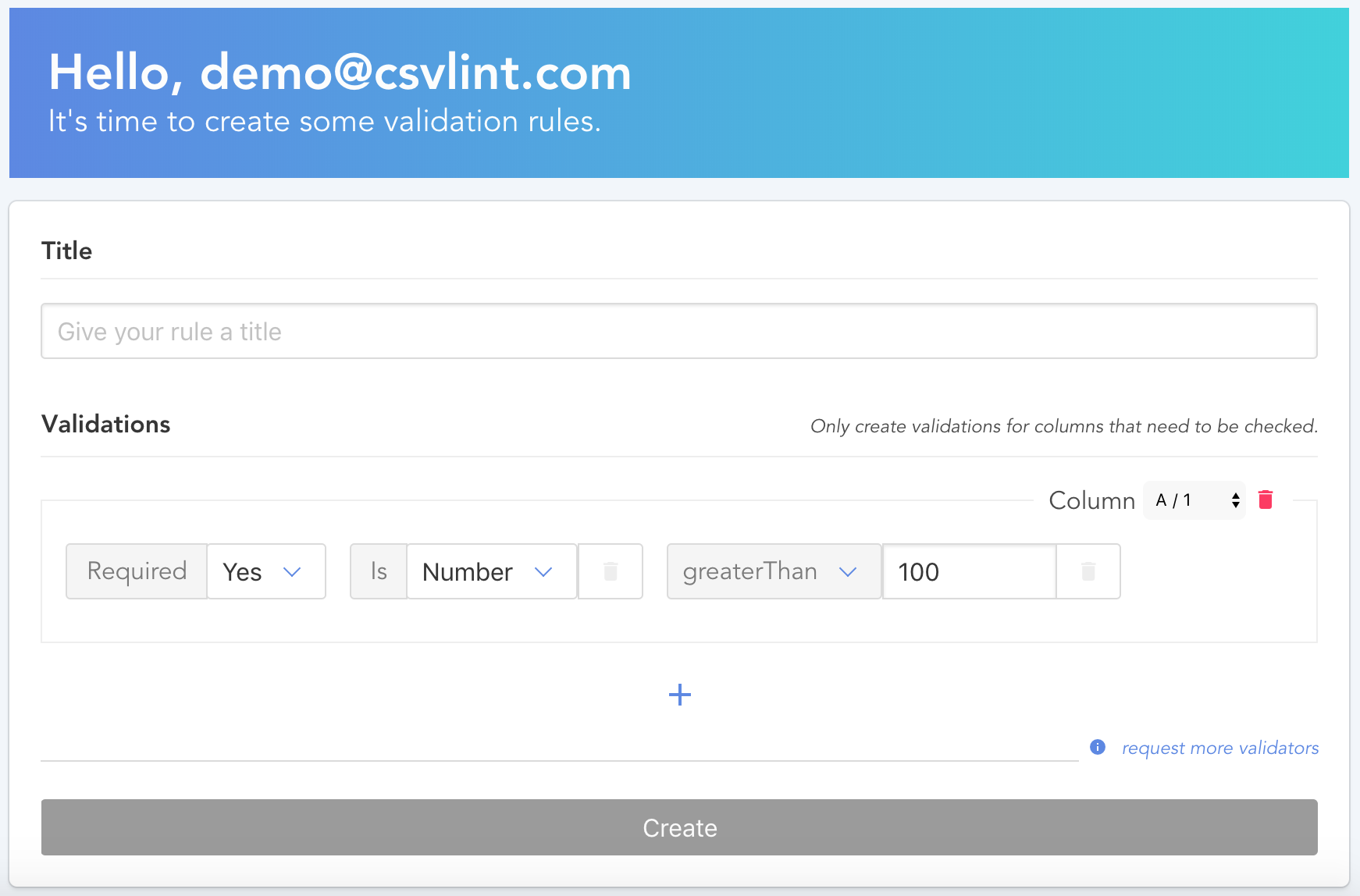 CSV Lint gallery image