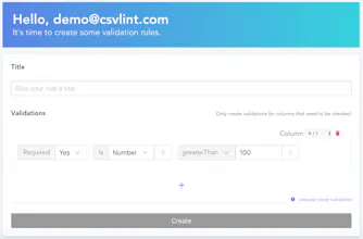 CSV Lint gallery image