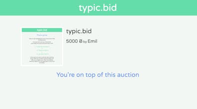 typic.bid gallery image