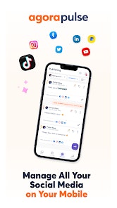 Agorapulse 동반자 - 언제 어디서나 게시물 및 메시지를 관리합니다 미디어 1