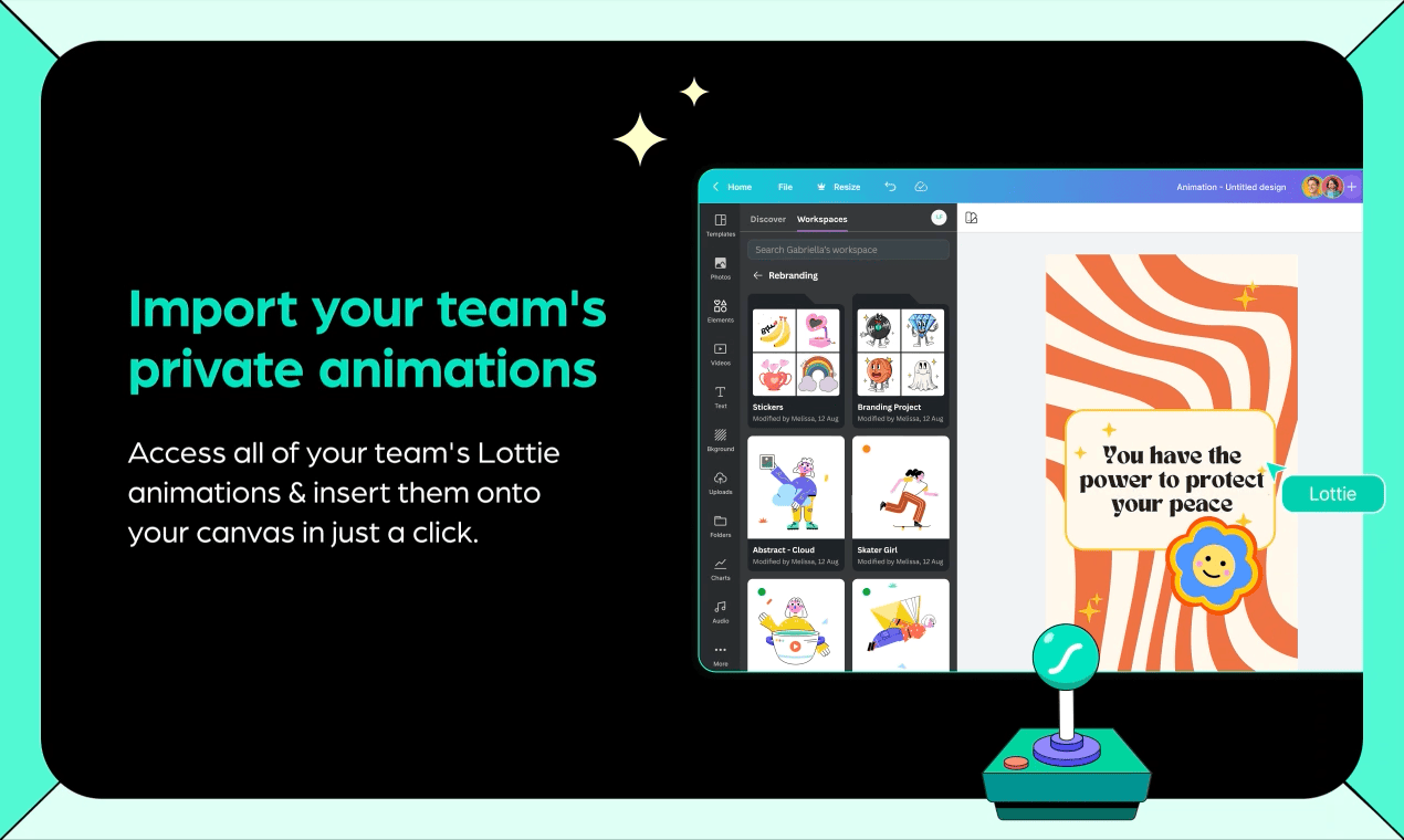 Bring the Power of Motion with LottieFiles for Canva App