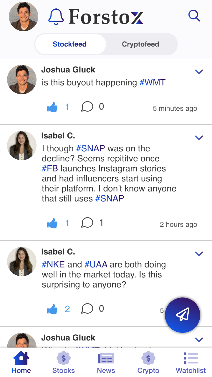 Forstox - Social media for investors gallery image