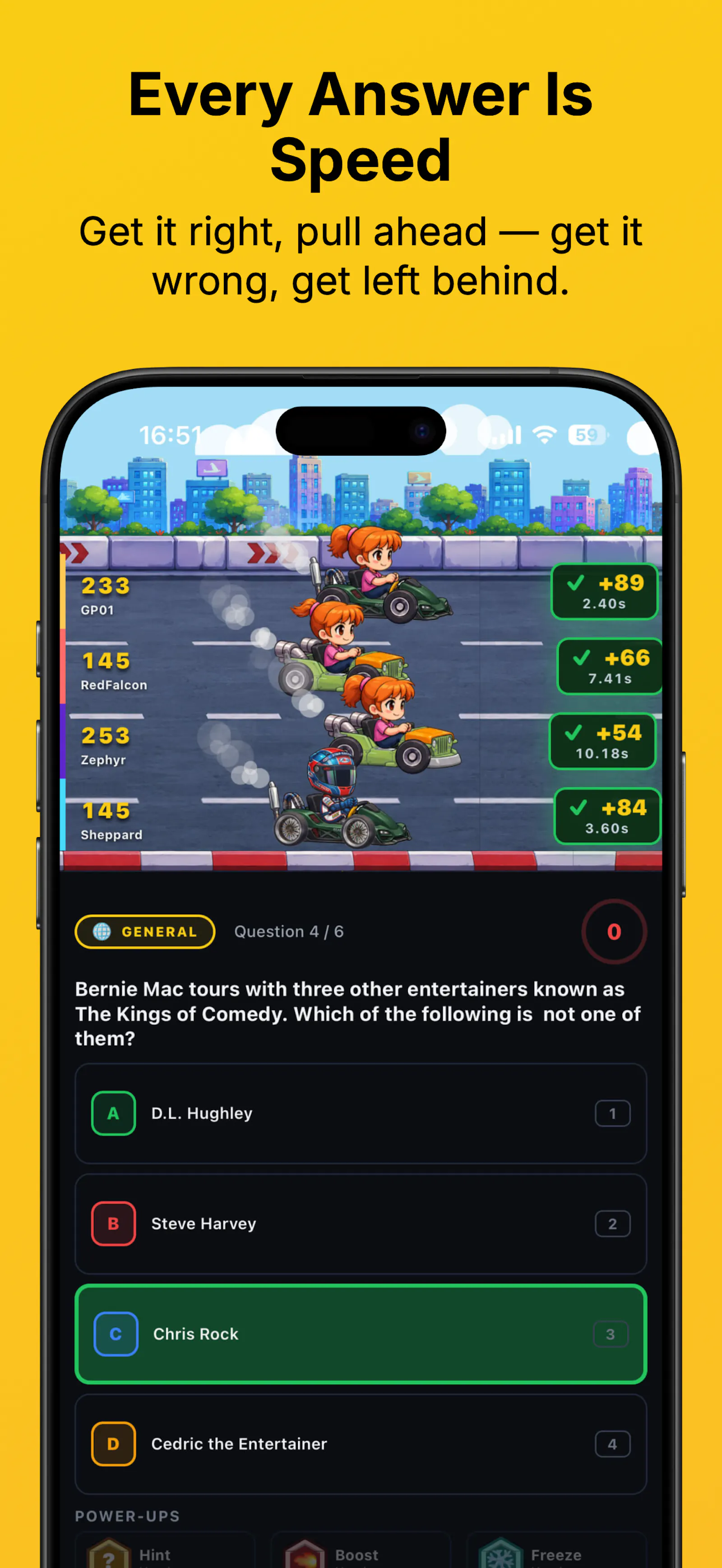 TriviaRacing screenshot 2