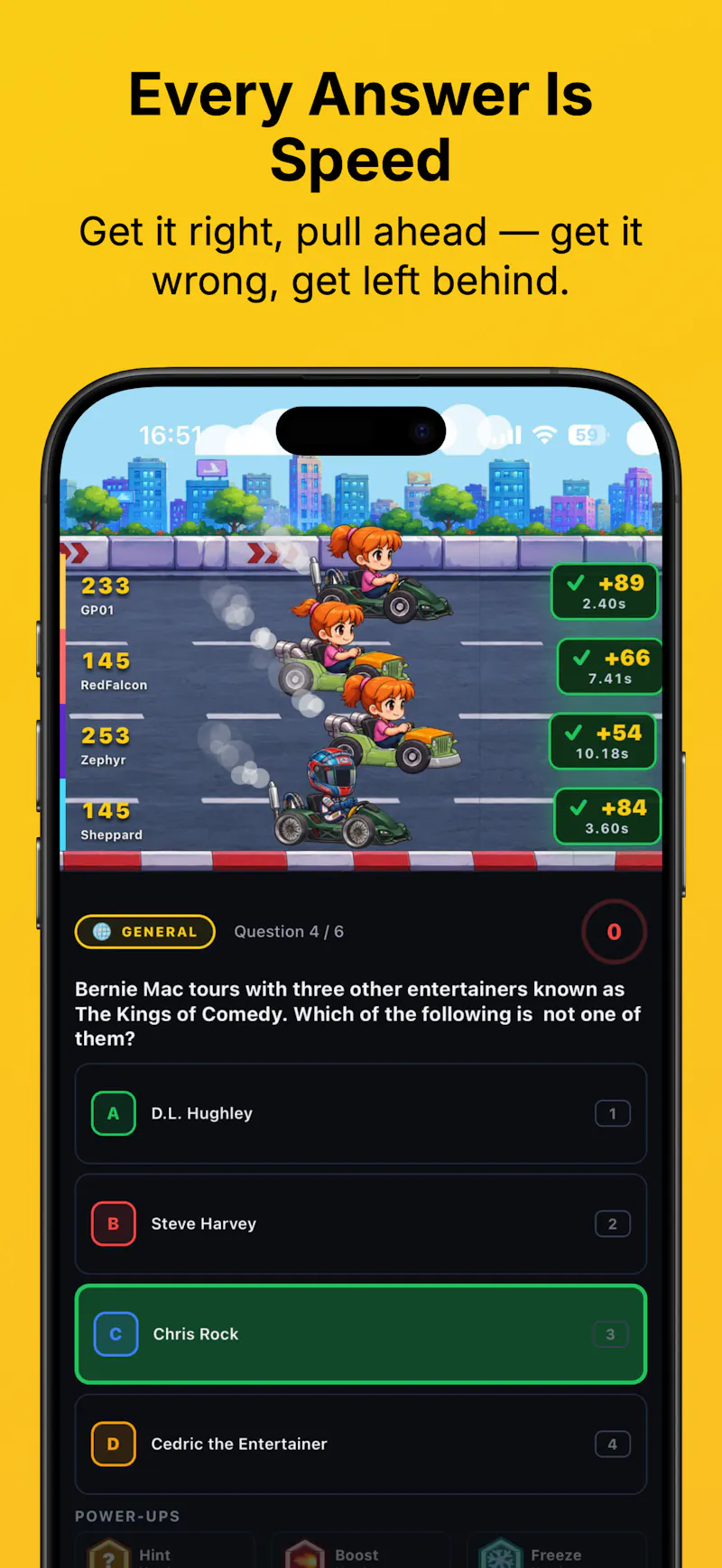 TriviaRacing screenshot 2