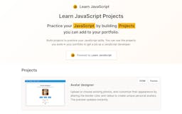 Learn JavaScript Projects media 1