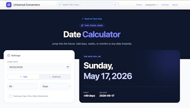 Zero Bloat Calc Stack gallery image
