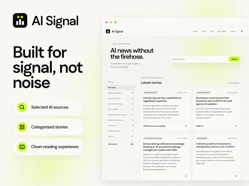 AI Signal screenshot 5
