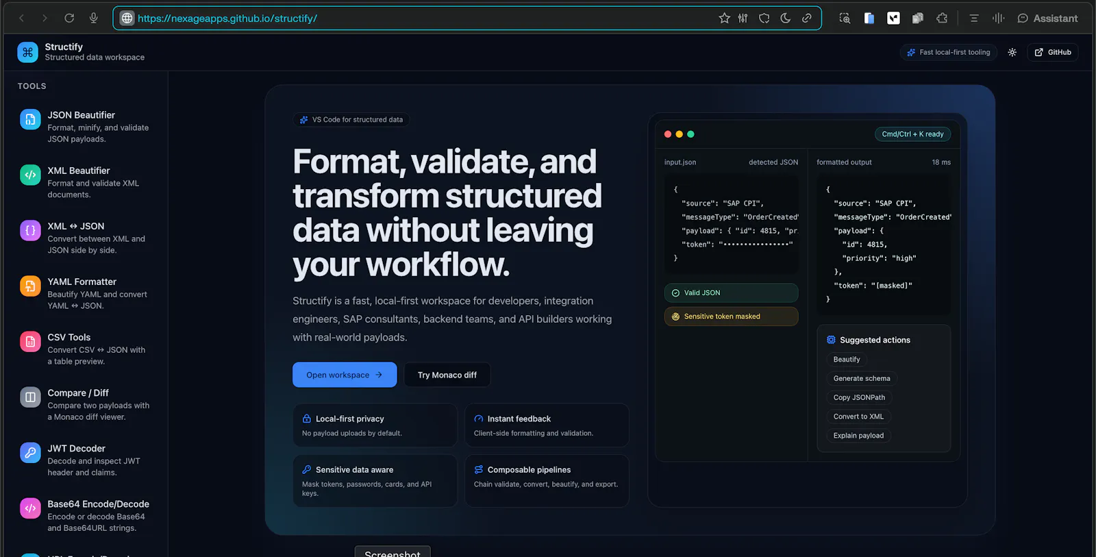 Structify screenshot 2