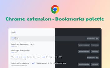 Bookmarks palette gallery image