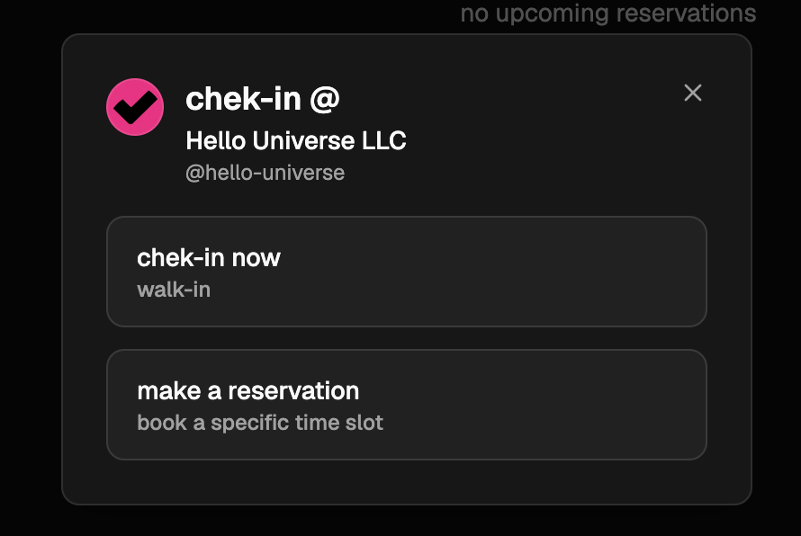 chek-in gallery image