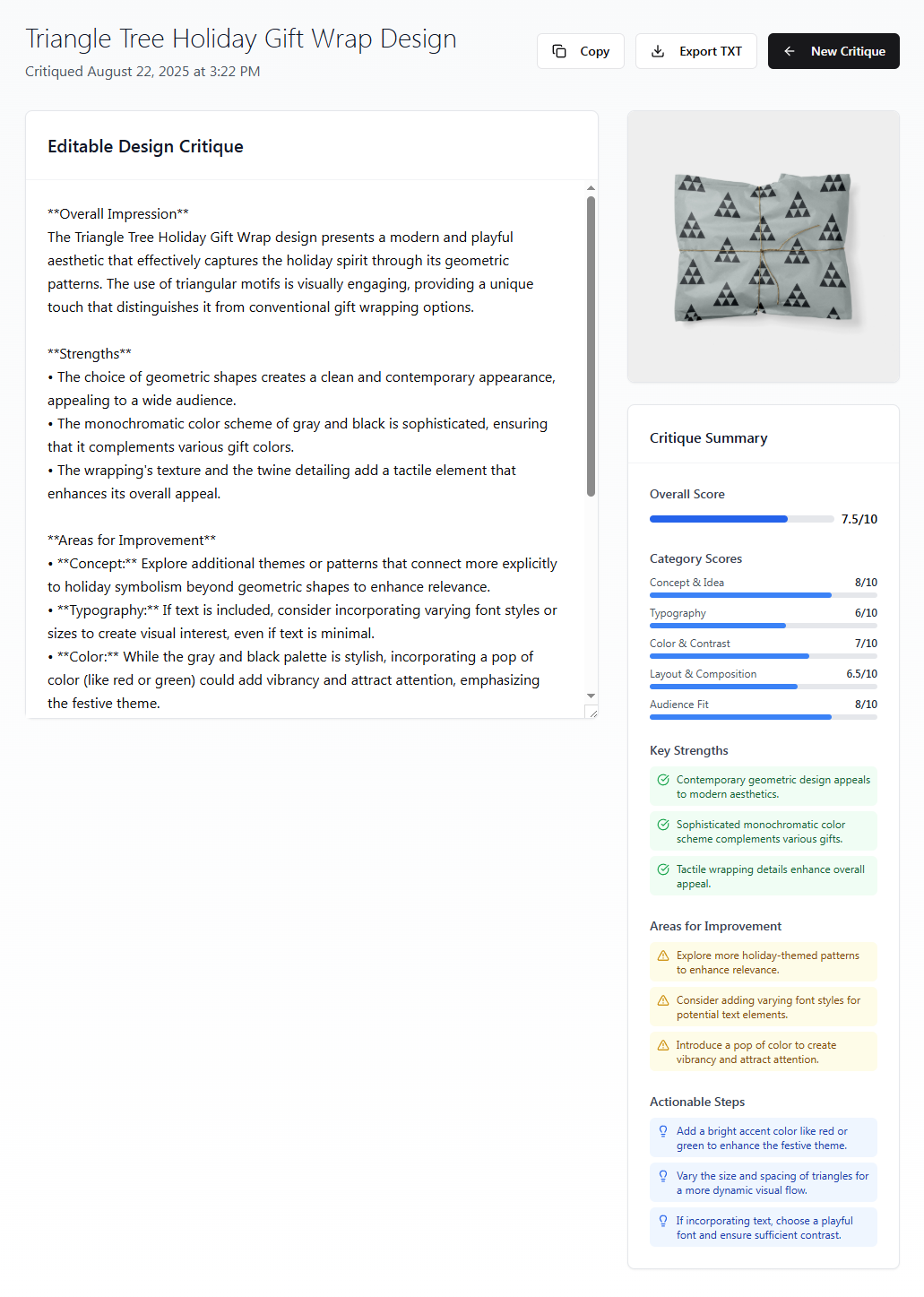 Progettazione critica - Uno strumento di critica modellato sul meglio dell'educazione al design. media 3