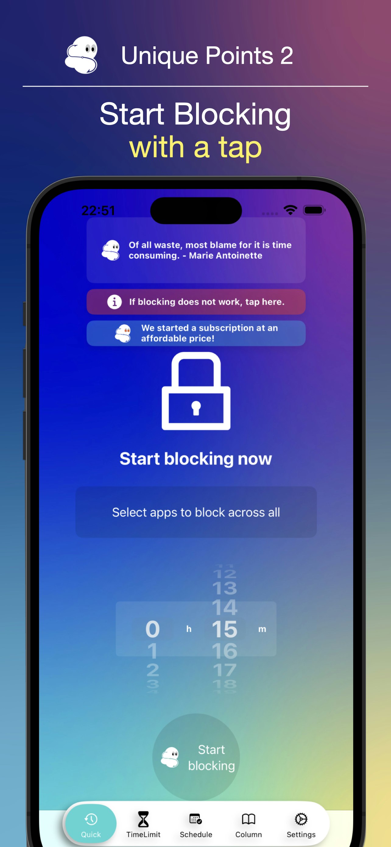 وسائط Time Rich (تطبيق Digital Detox IOS) - كن ثريًا - استعد وقتك من هاتفك. 8