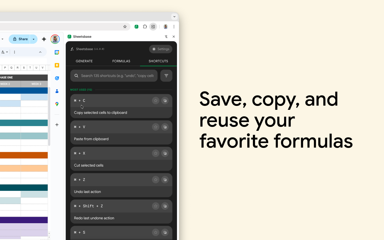 Sheetsbase gallery image