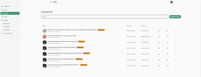 Cubite LMS screenshot 7