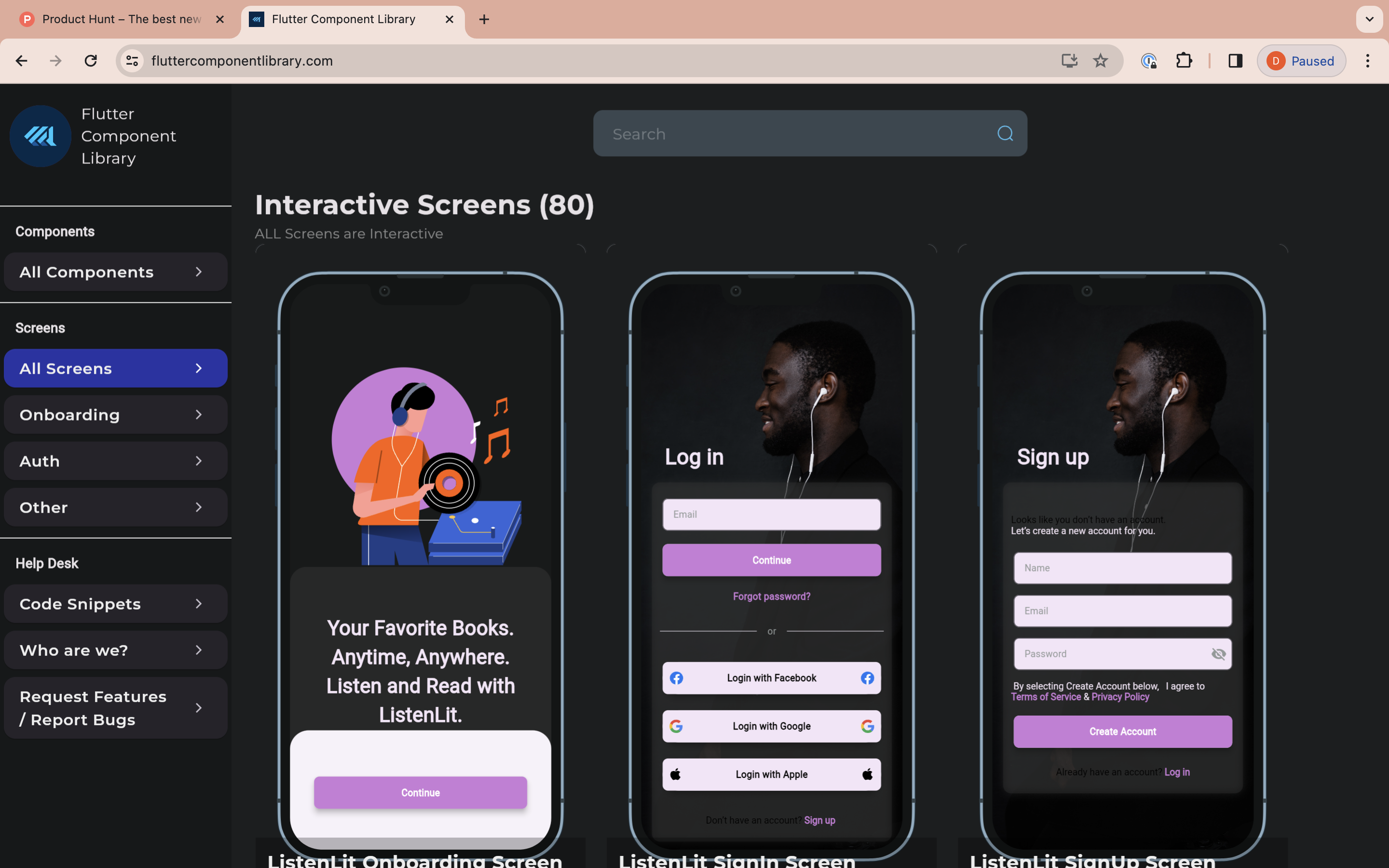Flutter Bileşen Kütüphanesi - Çatışmaya yardımcı olmak için inşa edilen bileşenler geliştiricilerin daha hızlı teslim edilmesine yardımcı olmak medya 3