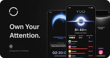 VOID Focus Sessions App gallery image