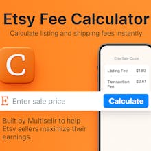 Etsy Fee Calculator gallery image