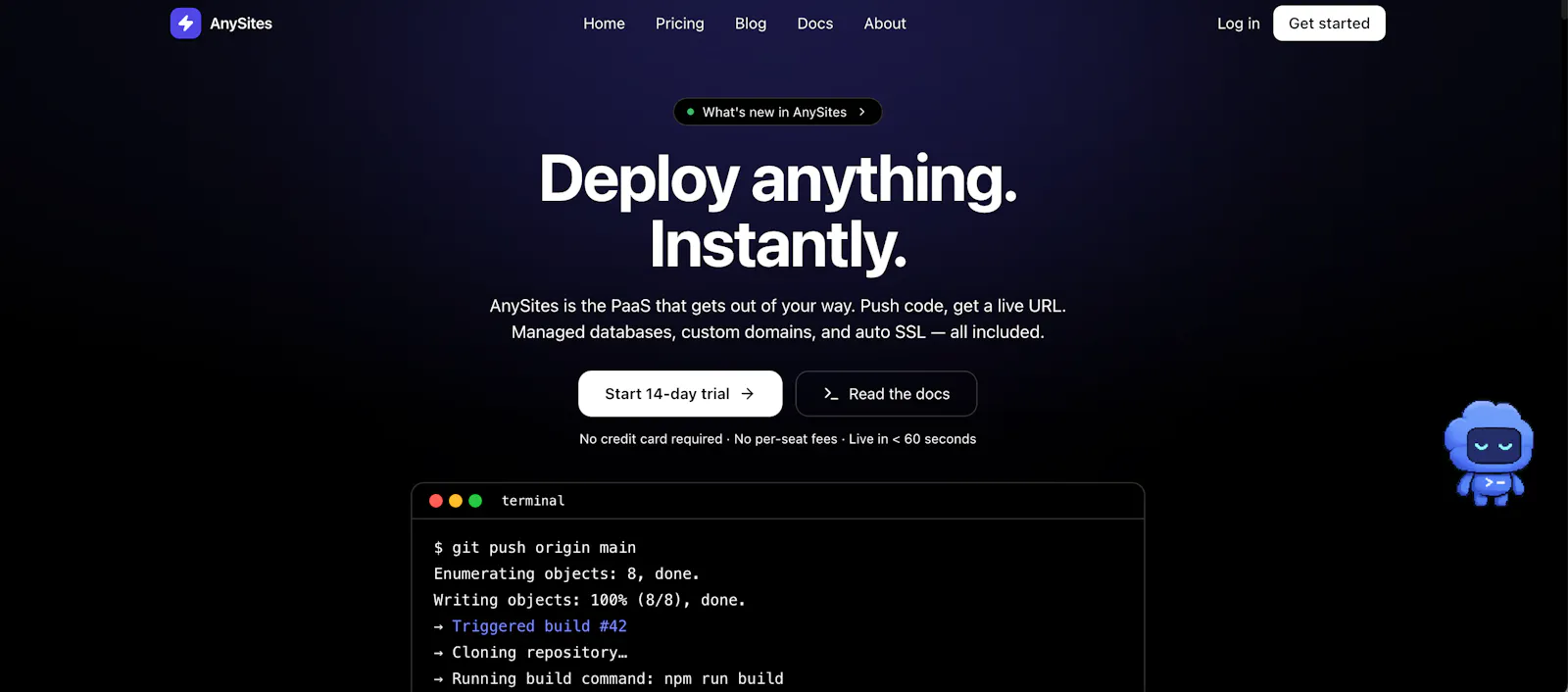 AnySites screenshot 1