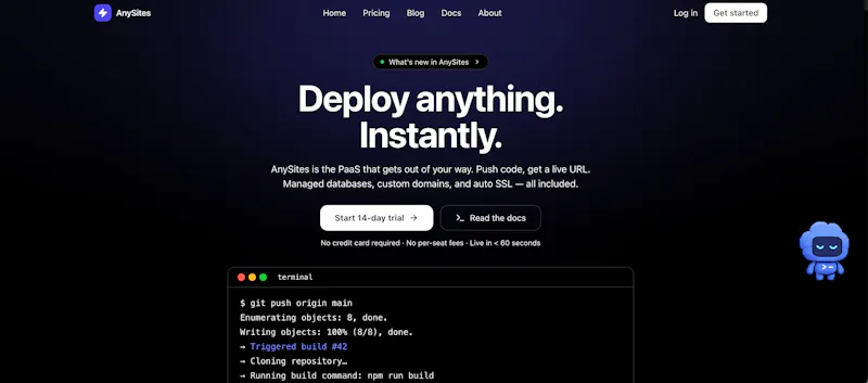 AnySites screenshot 1