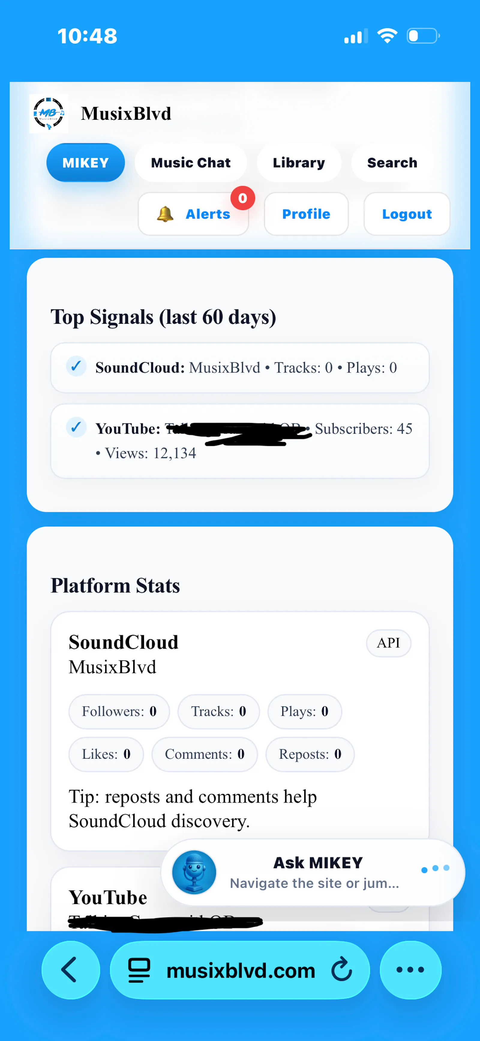 MusixBlvd • Home screenshot 4