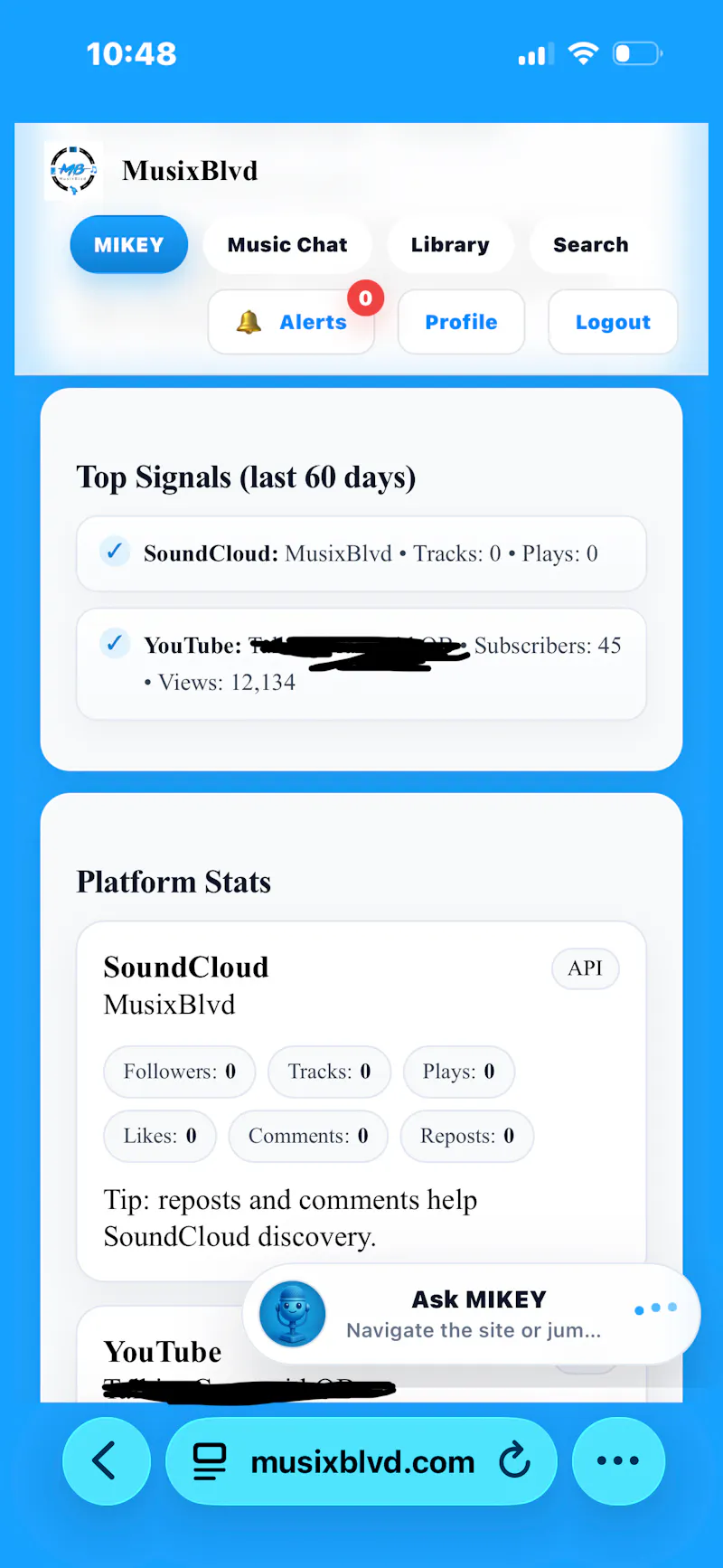 MusixBlvd • Home screenshot 4