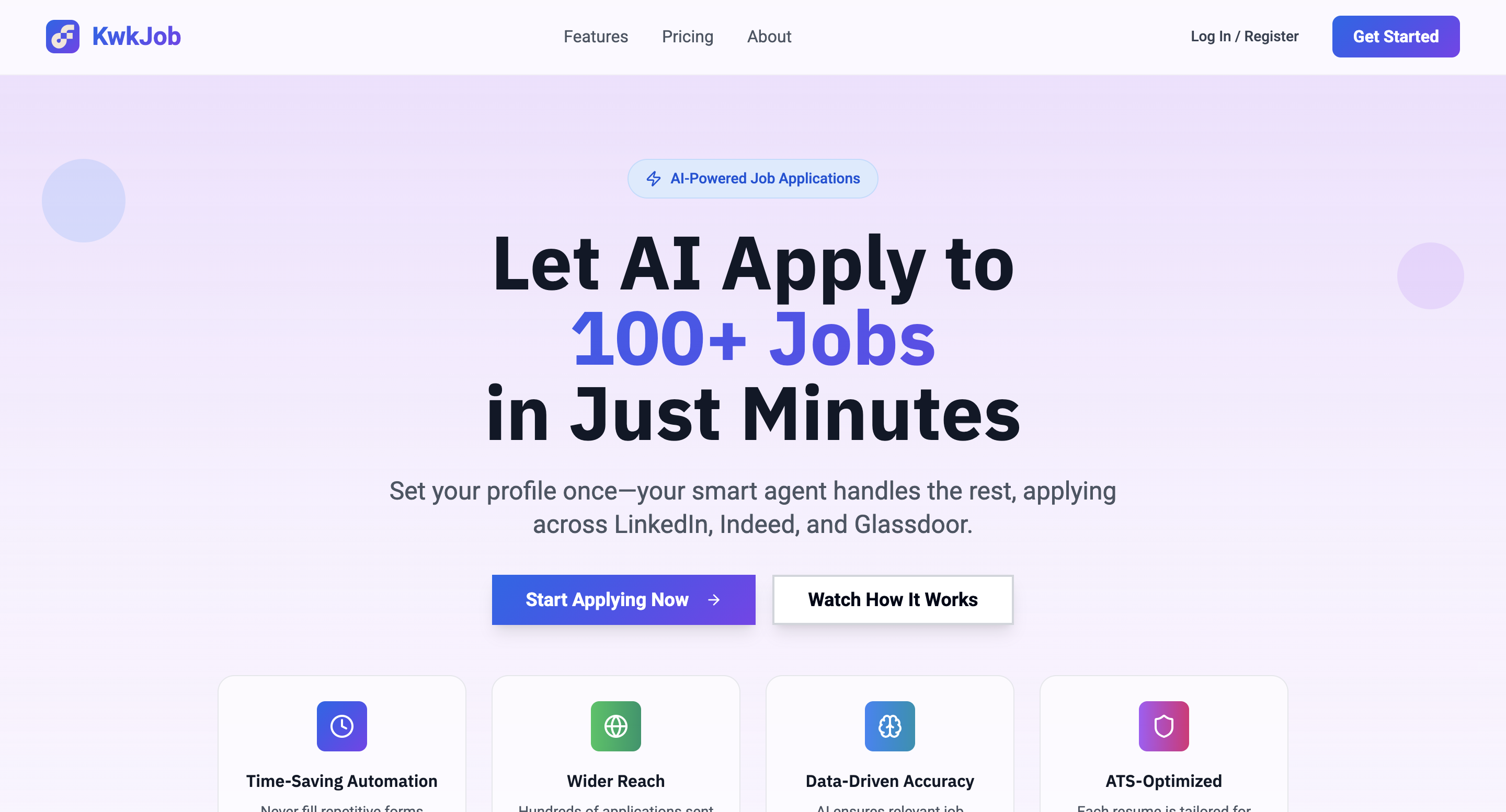 AI Agent - Main product screenshot demonstrating key features and user interface