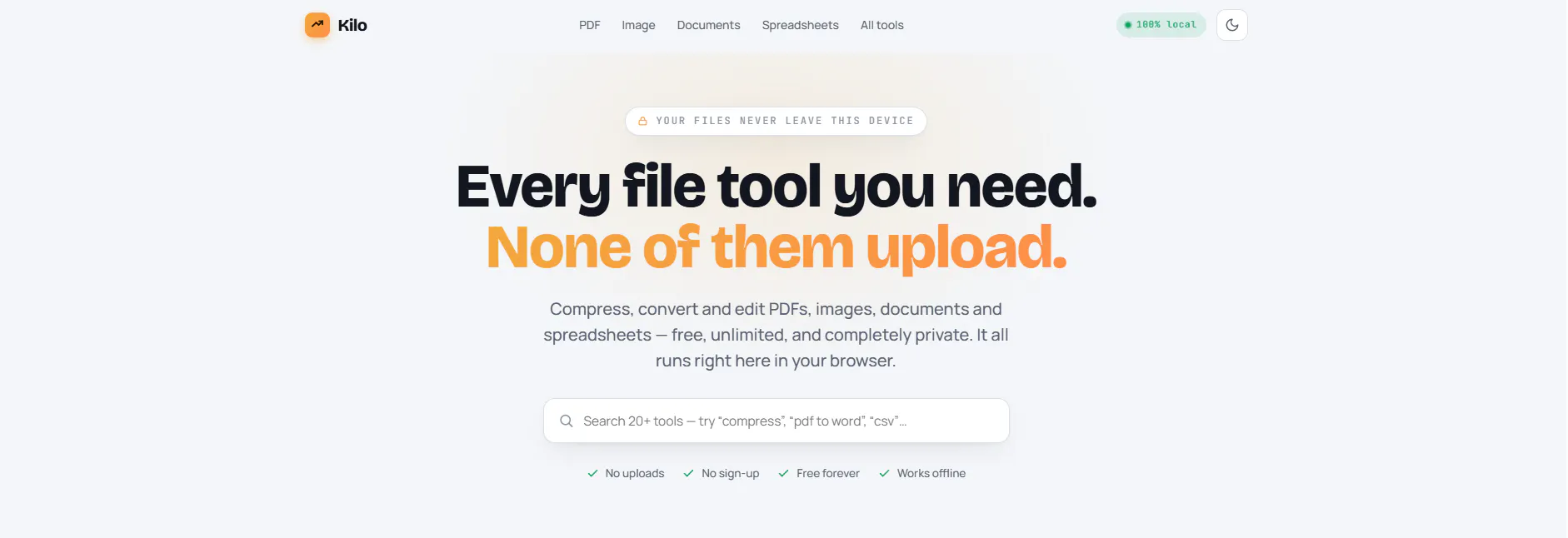 Kilo — Free File Tools gallery image