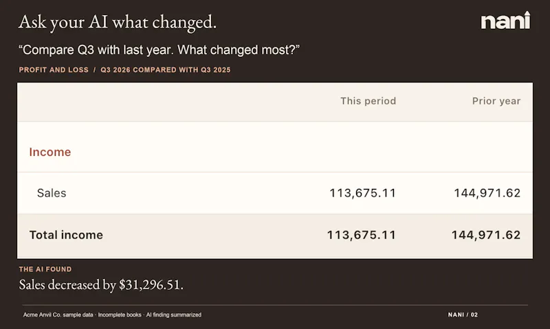 Nani Accounting screenshot 3