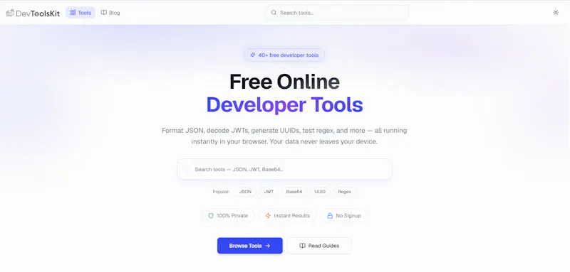 DevToolsKit screenshot 1