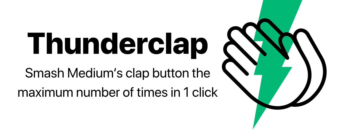 Thunderclap chrome extension gallery image