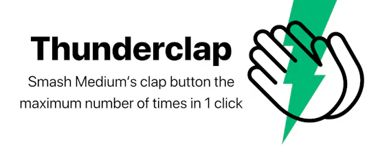 Thunderclap chrome extension gallery image