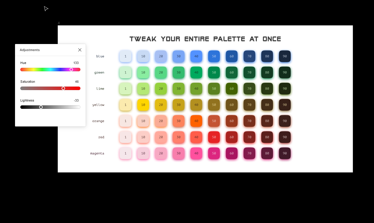 Adjustments gallery image