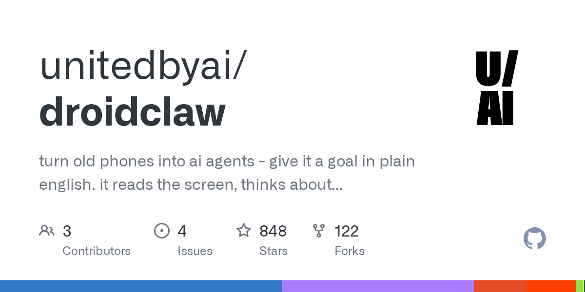 Droidclaw - Main product screenshot demonstrating key features and user interface