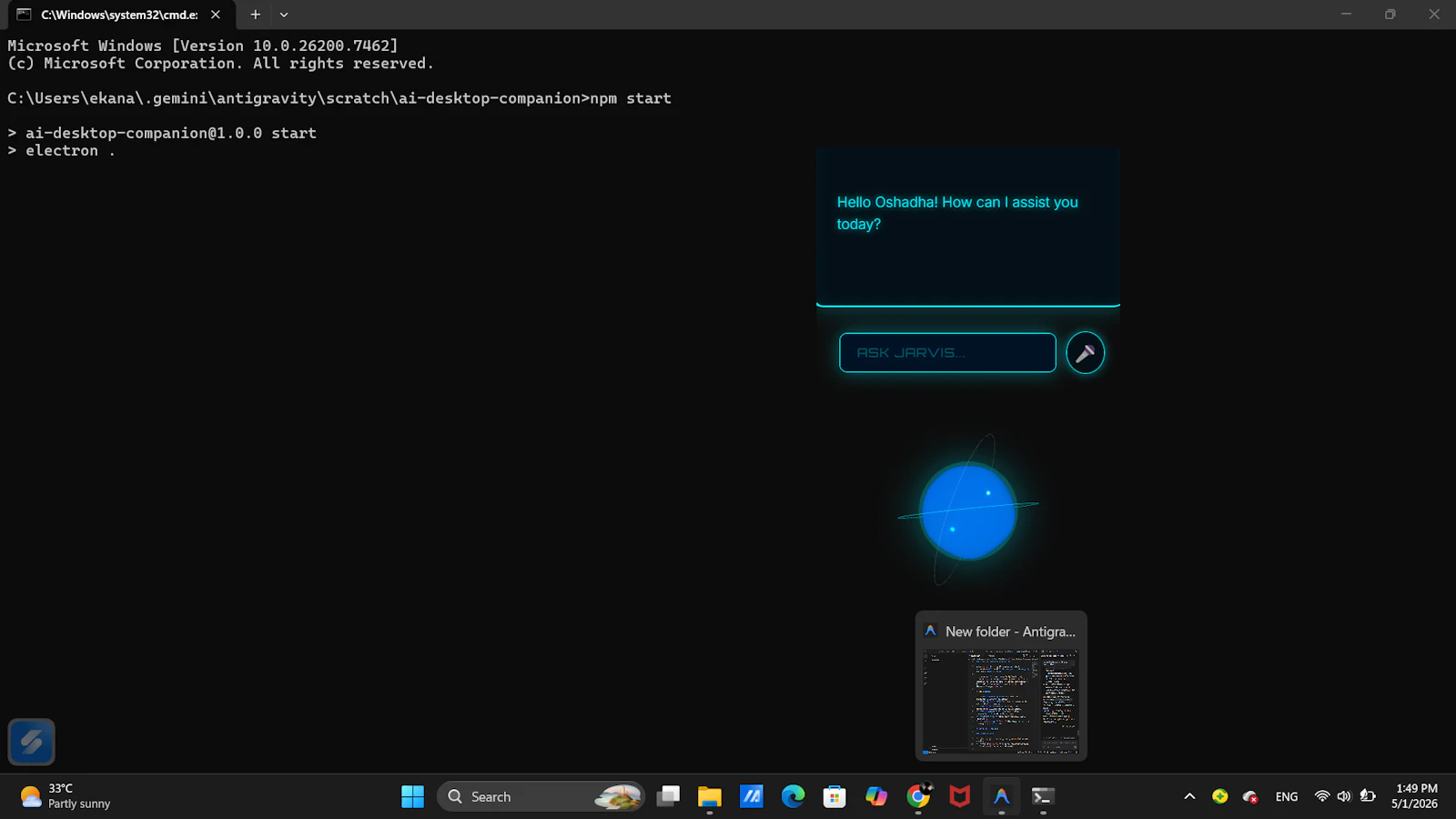AI Desktop Assistant Starter Kit screenshot 5